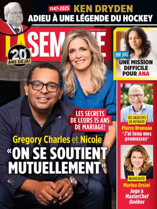 Title details for La Semaine by TVA Publications Inc. - Available